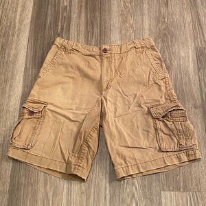 Aeropostale Casual A87 Khaki Cargo Shorts Men's Size 34
